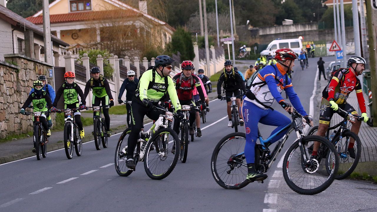Ruta BTT de Nadal en Ribeira