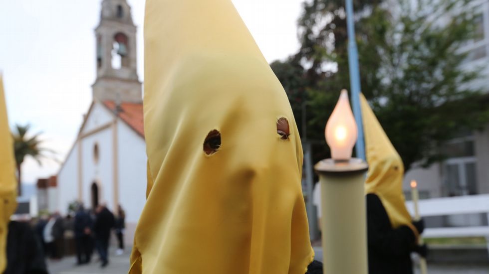Procesión de Viernes de Dolores en Corme