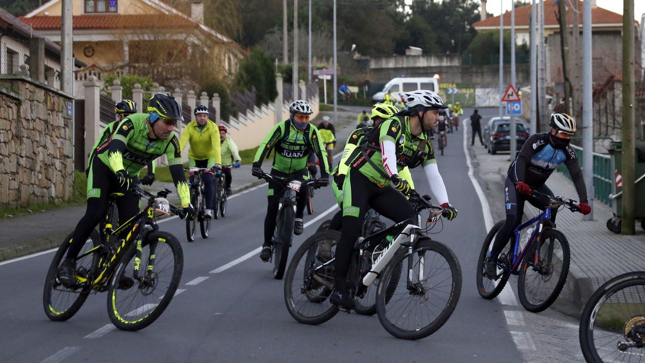Ruta BTT de Nadal en Ribeira