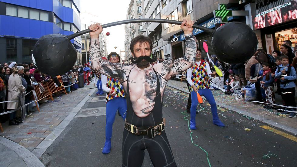 Desfile de Carnaval en Pontevedra