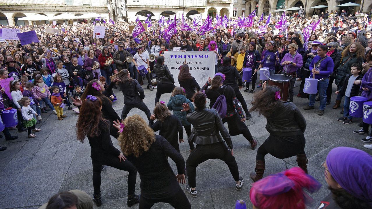 Las imágenes del 8M en Ourense