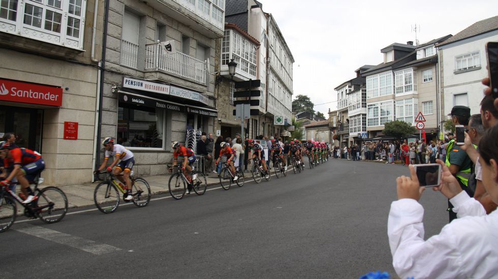 La Vuelta a su paso por A Pobra de Trives