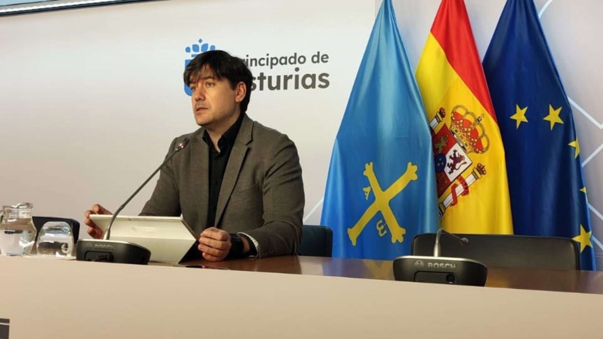 El Consejero de Ciencia, Borja S�nchez