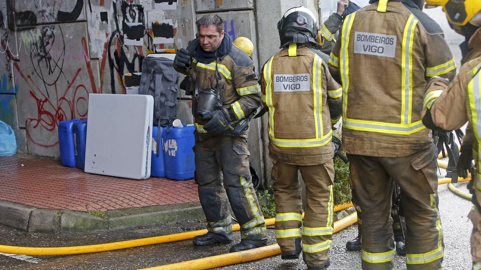 Incendio en los astilleros de Placeres