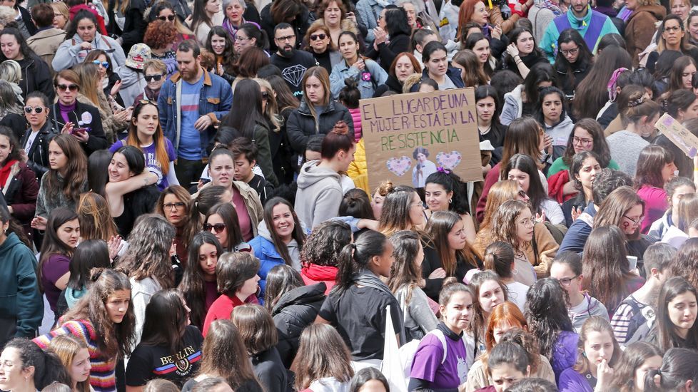 Concentración del 8M. Día de la Mujer