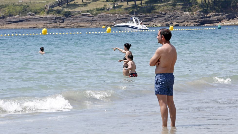 Sanxenxo. Playa de Silgar