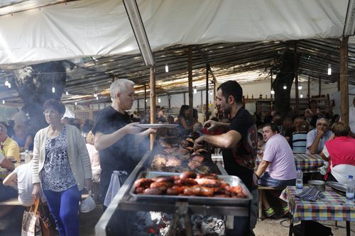 Romeria de Os Milagros, en Baños de Molgas
