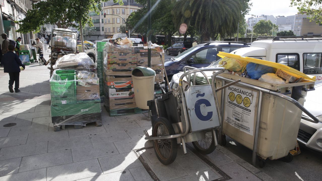 Cuarto día de la basura sin recoger