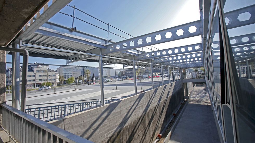 Obras de la estación intermodal