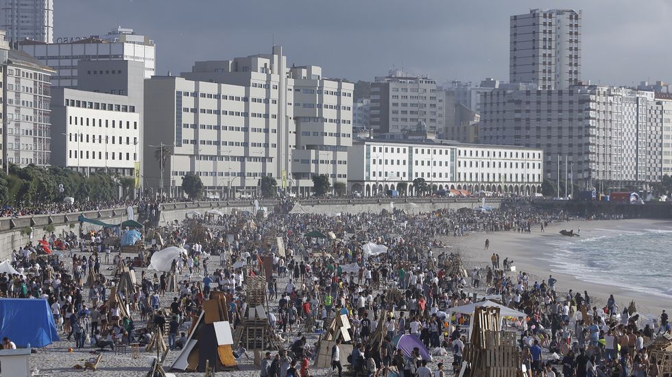 AMBIENTE DE SAN JUAN EN RIAZOR