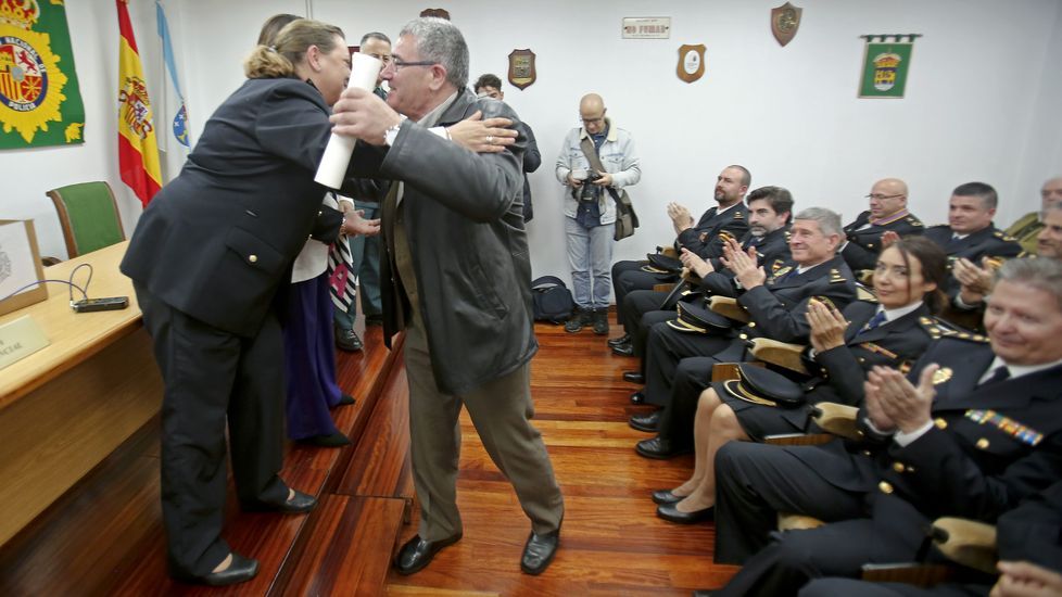 Entrega de medallas en la Policía Nacional