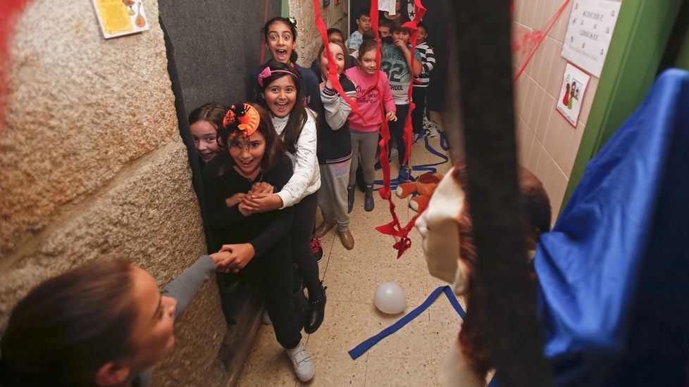 Celebración del Samaín en el CEIP Praza de Barcelos. Halloween
