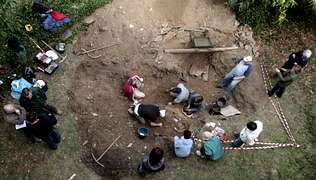 Excavación de una fosa