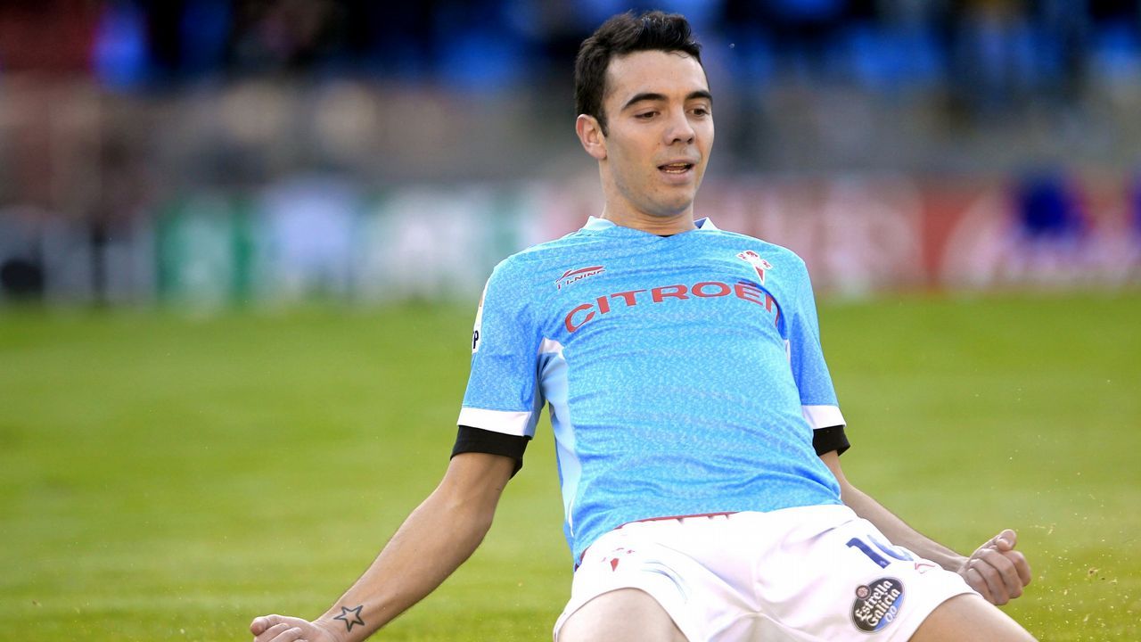 Celta-Valladolid (3-1) el 6 de enero del 2013. Doblete de Iago