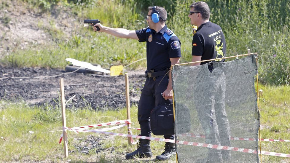 Torneo de tiro entre Guardia Civil, Policía y Brilat