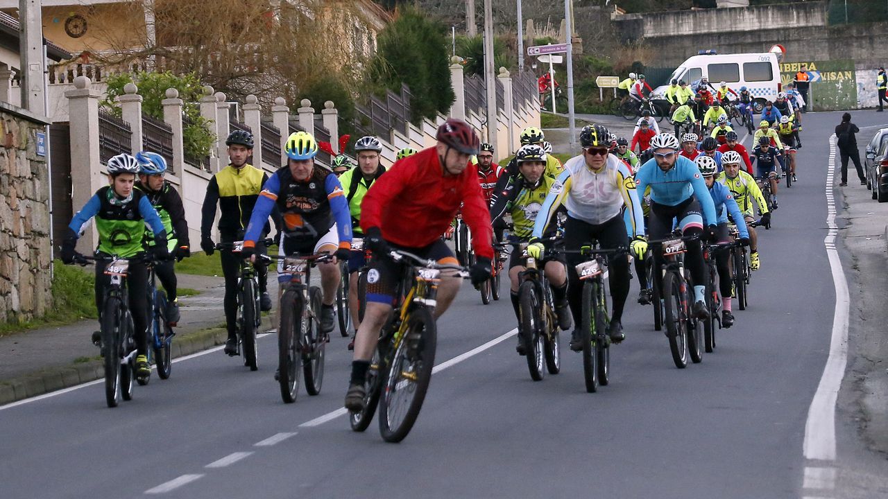 Ruta BTT de Nadal en Ribeira