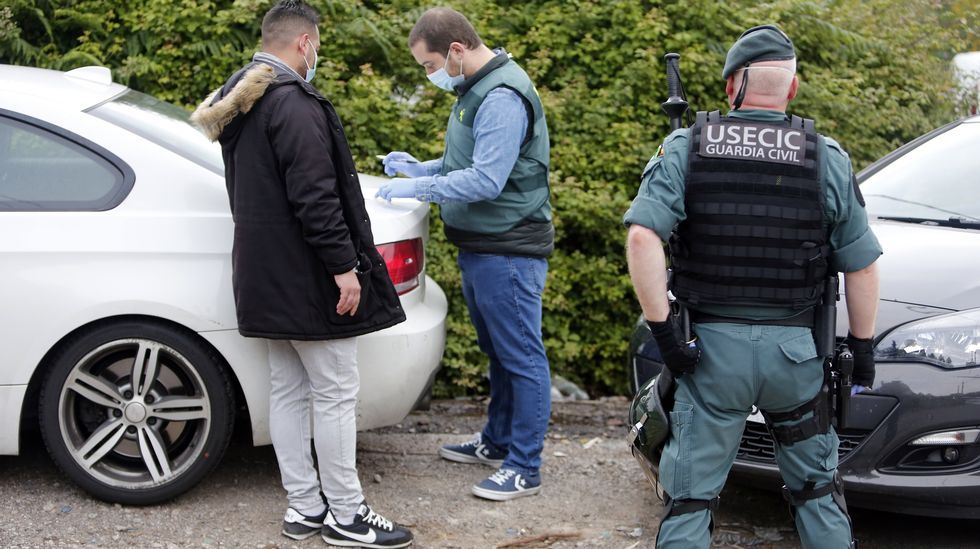 Detenciones en O Vao de Arriba