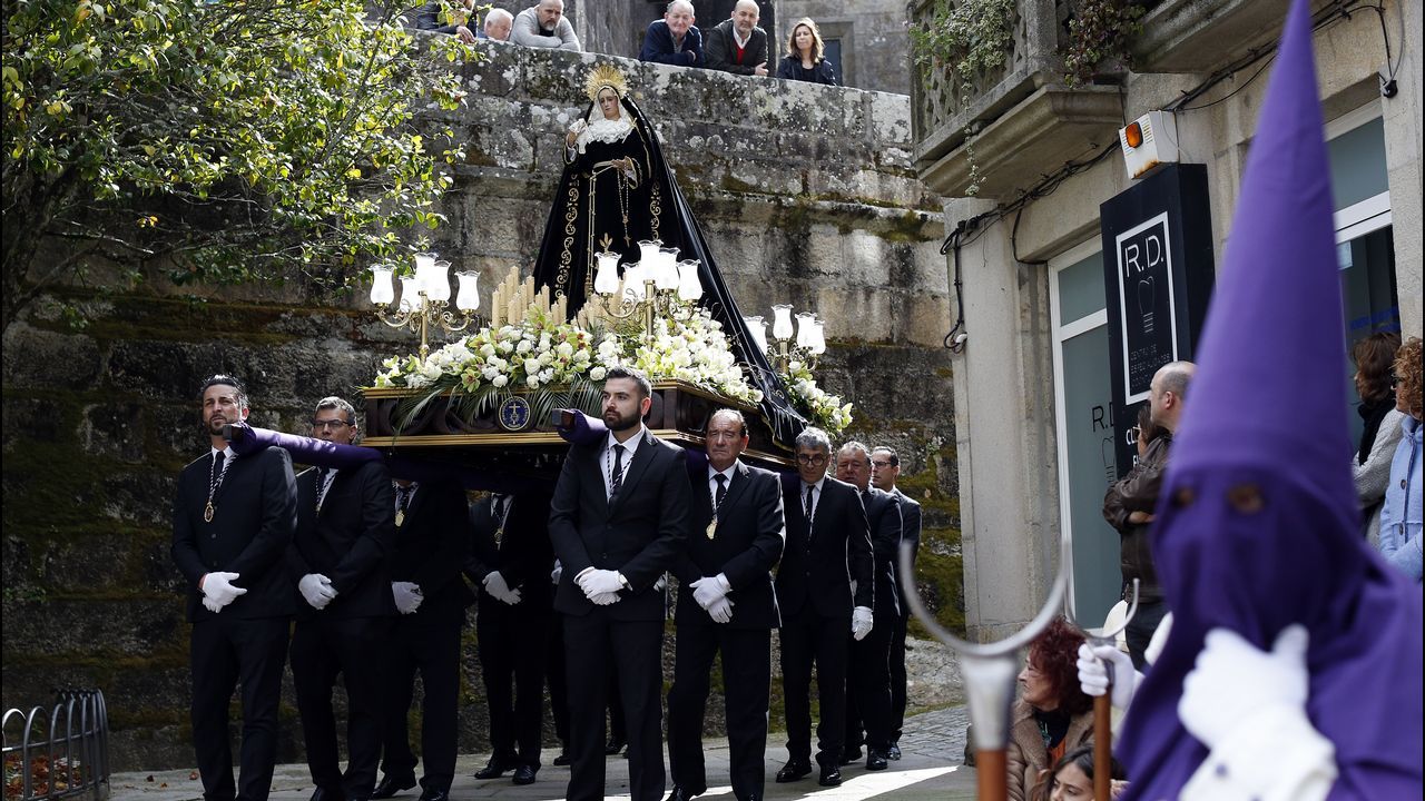 Viernes Santo en la comarca del Barbanza 2019