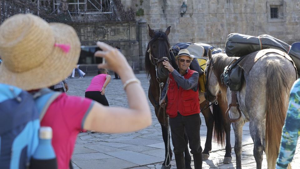 Una hora en el Obradoiro
