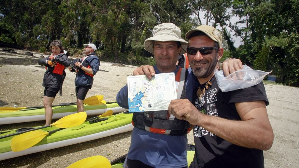 Cortegada se incorpora con éxito a las rutas por mar a Santiago