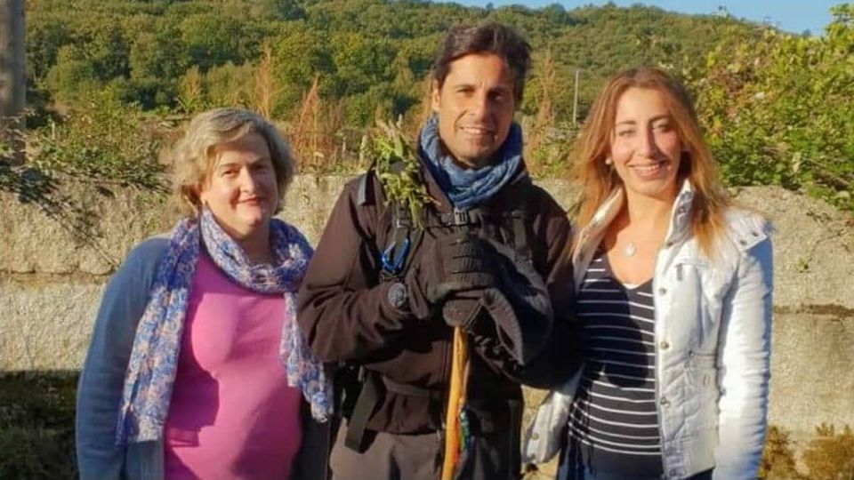 Fran Rivera pasa por Ourense como peregrino