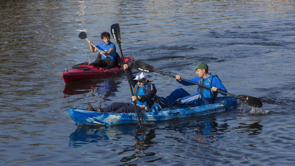 Tui será puerto de salida para peregrinos en kayak