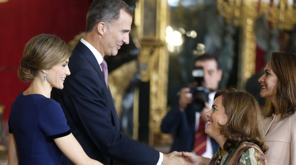 La vicepresidenta del Gobierno, Soraya Sáenz de Santamaría.