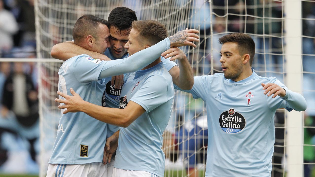 Celta-Huesca (2-0) el 1 de diciembre del 2018