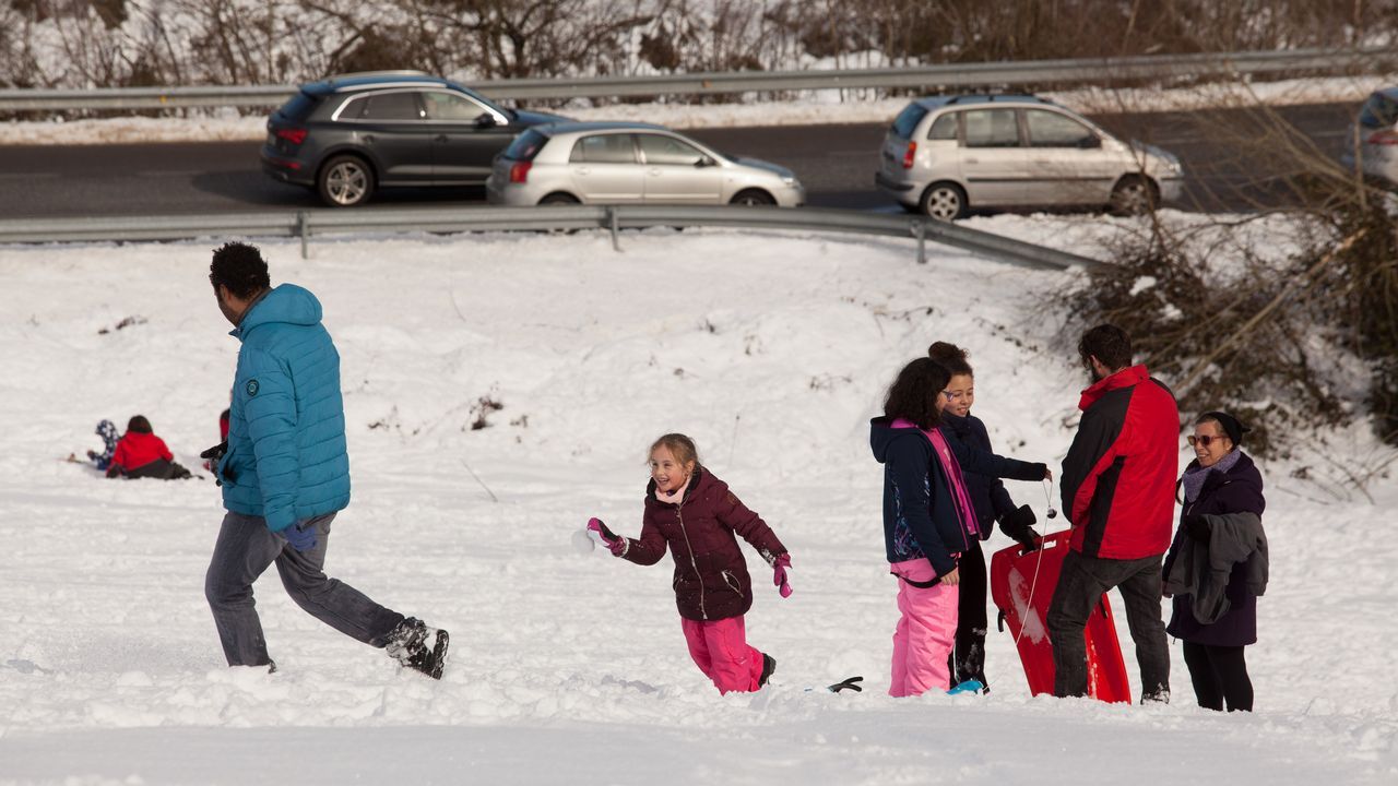 A Fonsagrada es otro de los destinos elegidos para disfrutar de la nieve