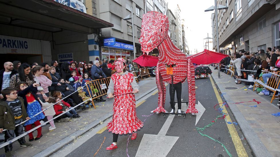 Desfile de Carnaval en Pontevedra