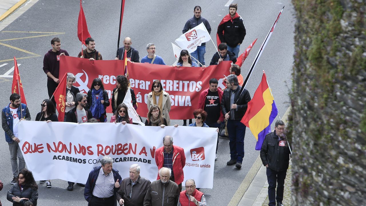 Manifestación del 1 de mayo en Lugo
