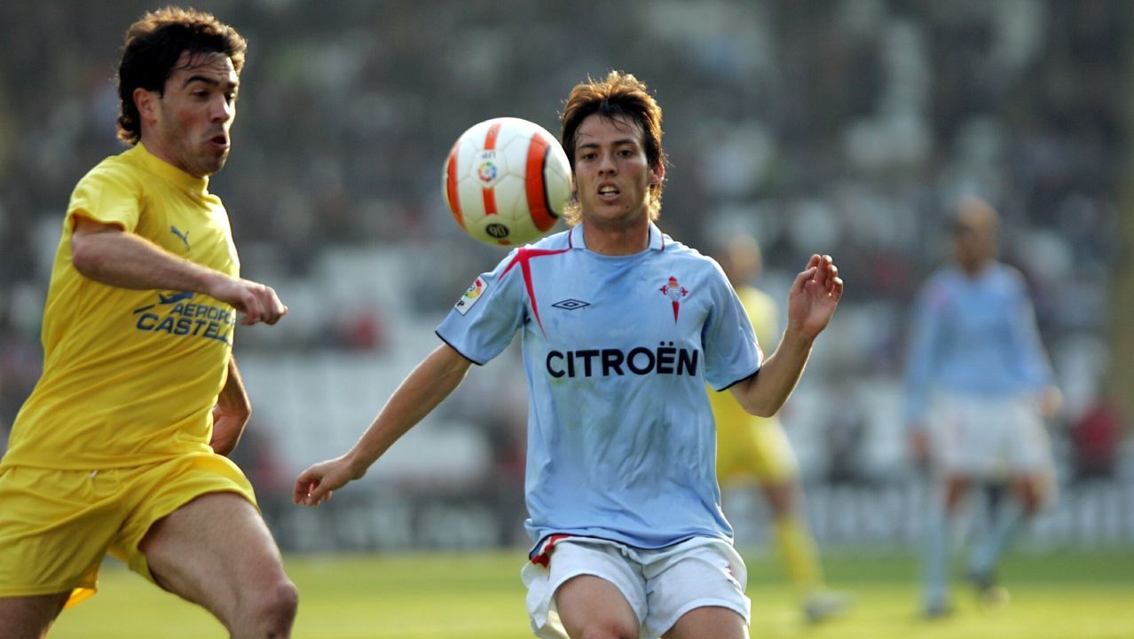 Titular indiscutible en Primera División en el Celta de Fernando Vázquez el año que pasó cedido en Vigo.
