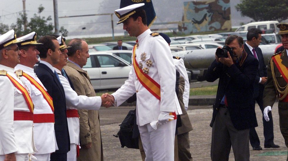 Felipe VI en Marín