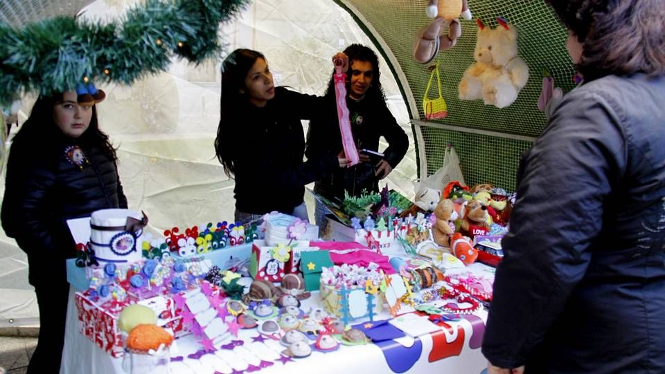 Abre el mercadillo navideño de O Barco