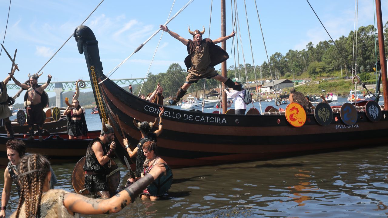 .Desembarco vikingo de Catoira