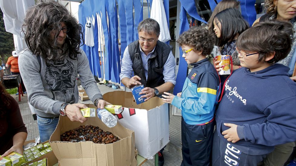 Fiesta de Samaín en el Ceip Barcelos