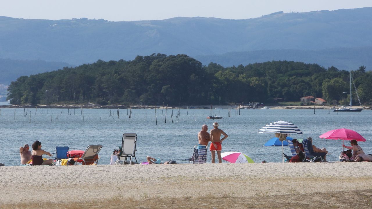 Playa de A Compostela en Vilagarcía
