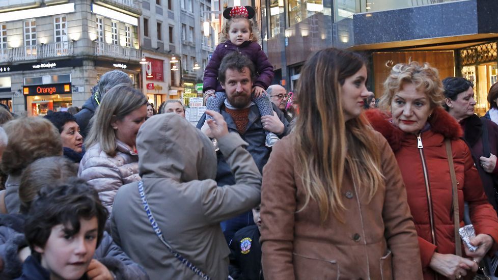 Carnaval de Pontevedra. Presentación del loro Ravachol