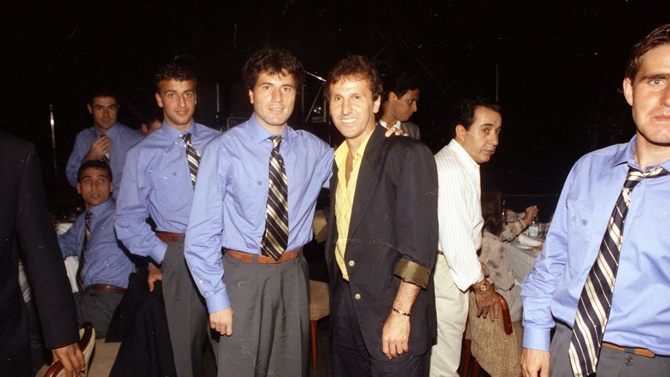 Fiesta en la sala Scala de Río de Janeiro.