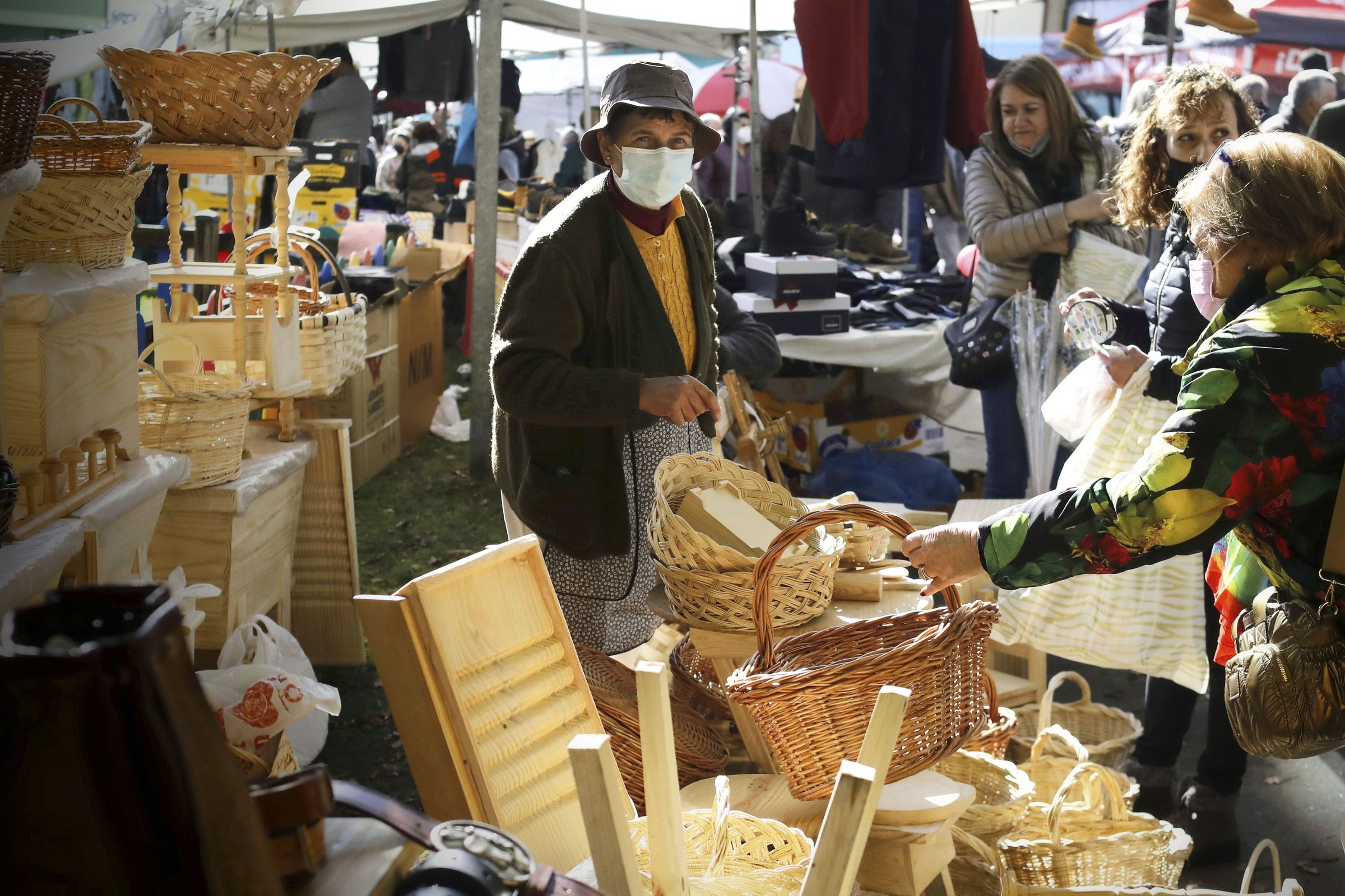 Feira de Santos en Monterroso. 1/11/2021