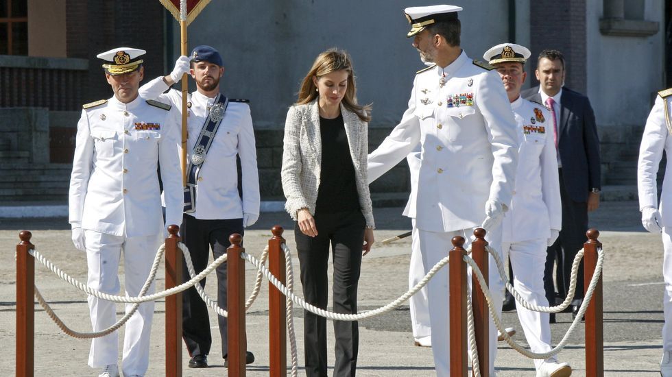 Felipe VI en Marín