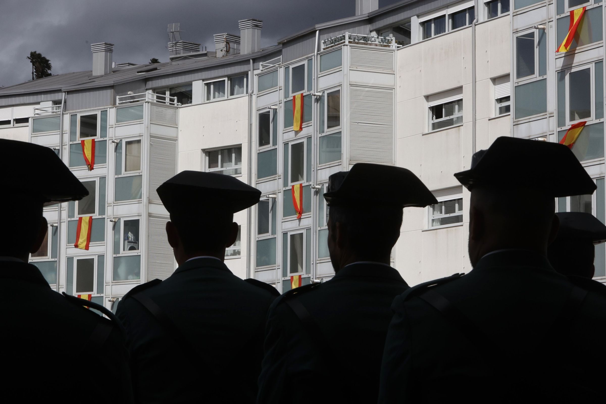 Toma de posesi�n de Manuel Touceda como novo coronel da Garda Civil na comandancia de Pontevedra. 20/03/2025