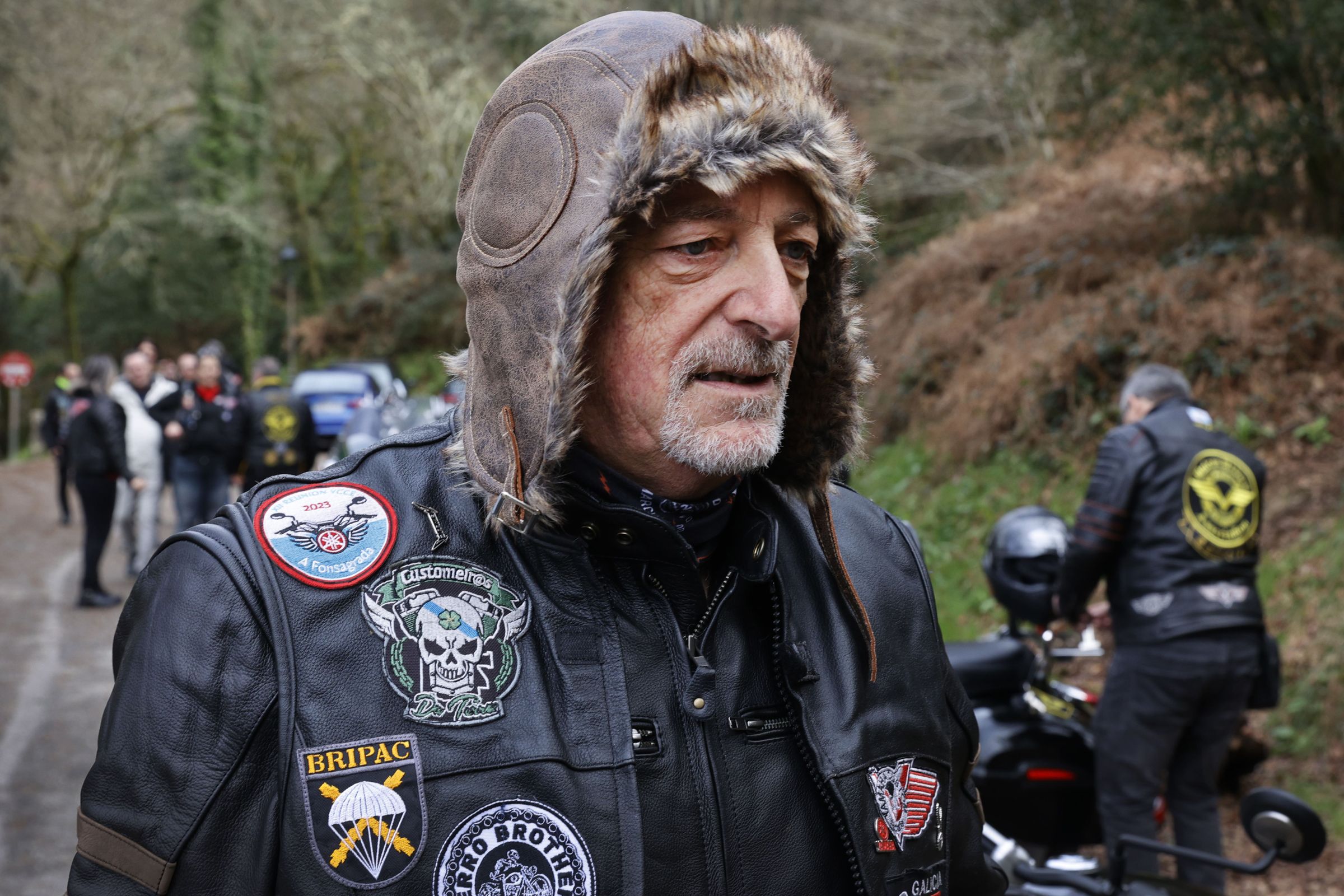 Membro do Yamaha Custom Espaola que se reuniron en Barro para comer o cocido anual. 23/02/2025