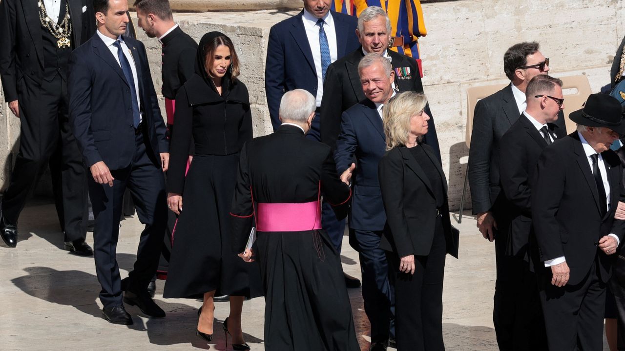 Los reyes de Jordania, Rania y Abdal� II