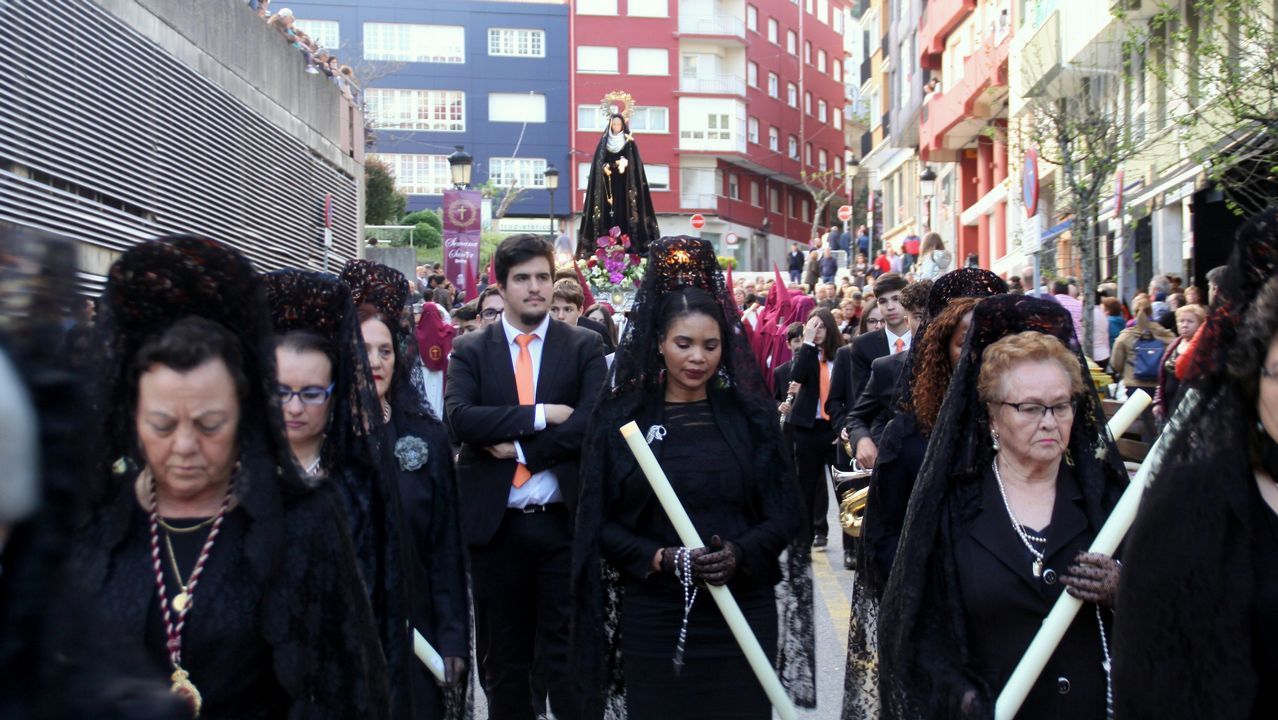 Viernes Santo en la comarca del Barbanza 2019