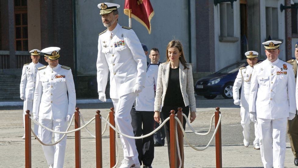 Felipe VI en Marín