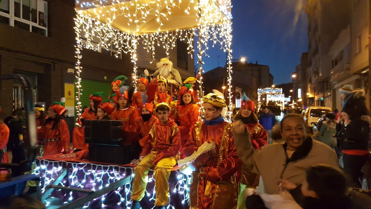 Cabalgata en Sarria