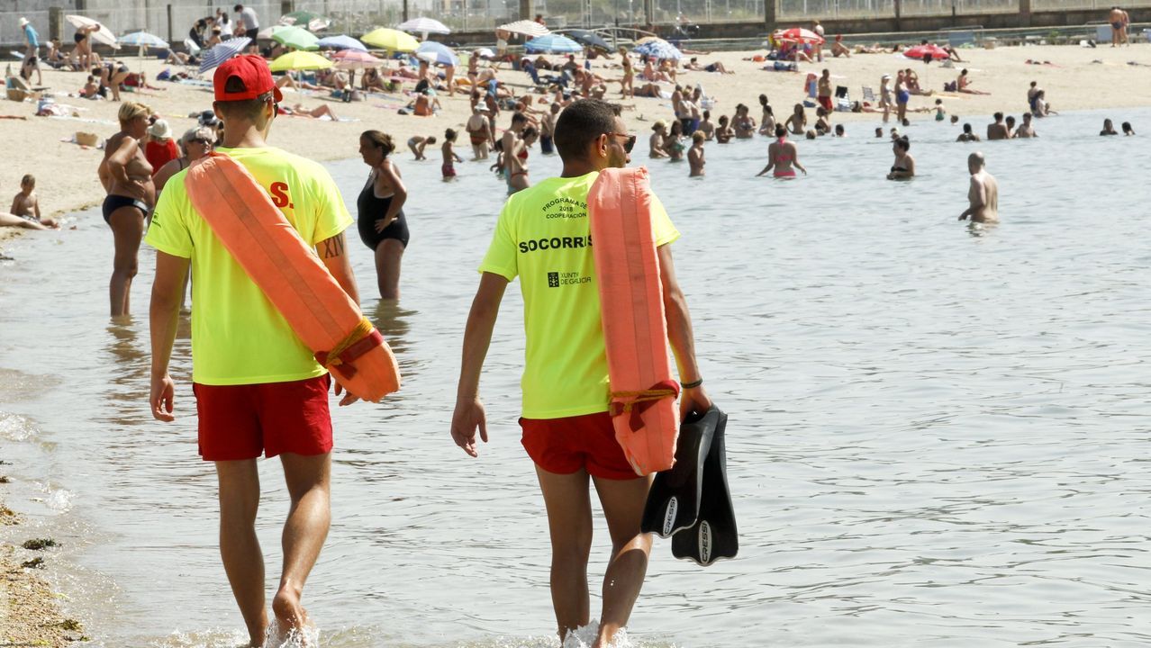 Playa de A Compostela en Vilagarcía