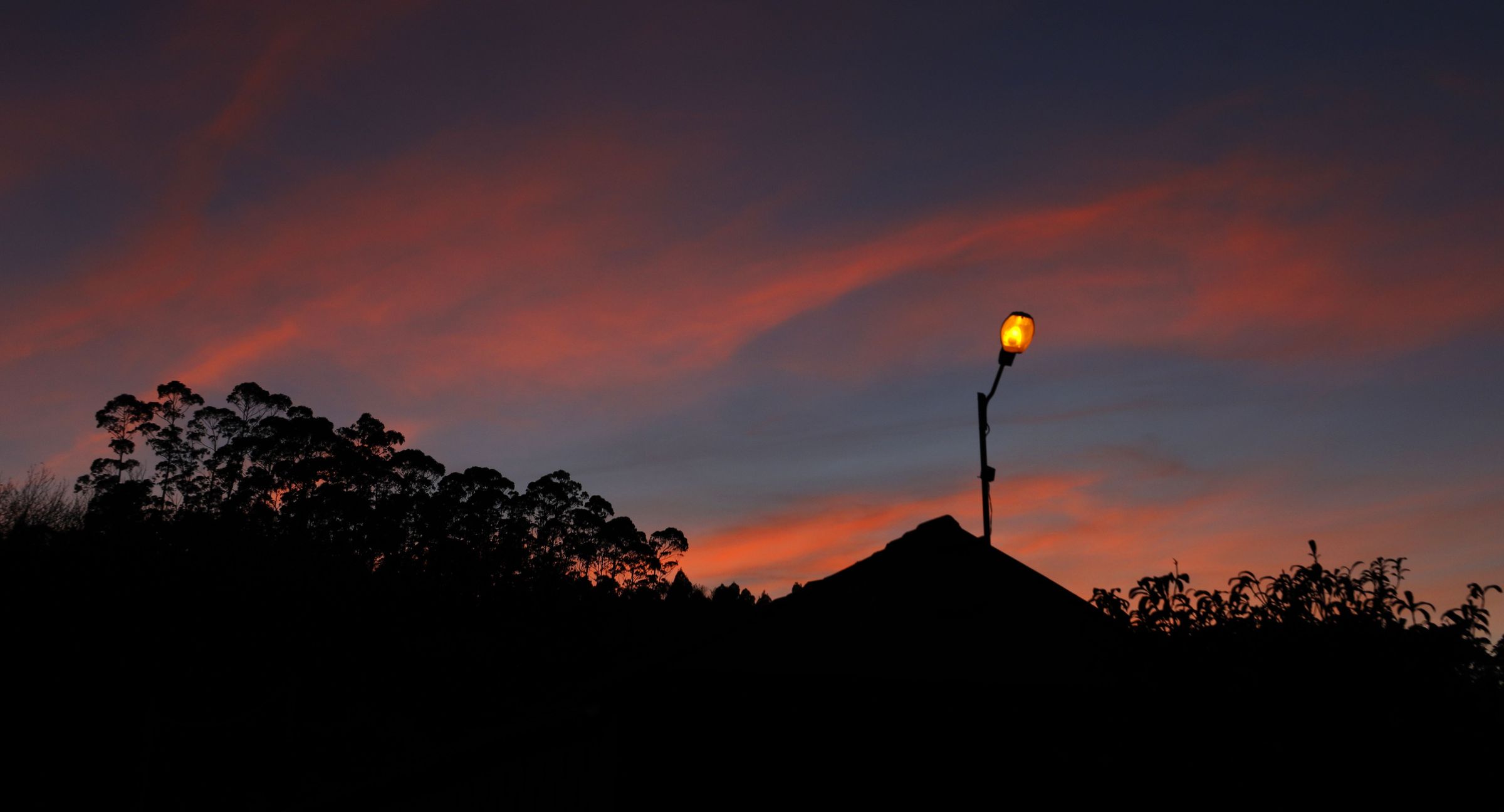 Posta de Sol en Xove. 12/12/2021