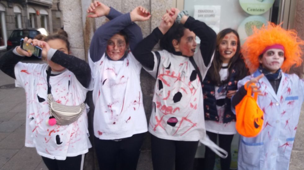 En Xinzo la celebración del Samaín es en la praza Maior